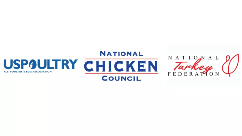 USPOULTRY, NCC and NTF logos