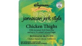 FSIS issues public health alert for Wegmans Jamaican Jerk-style chicken products