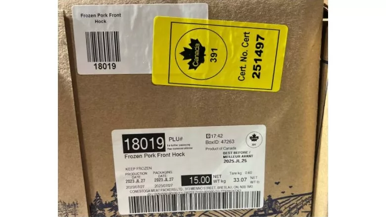 AJC International Inc. recalls frozen, raw pork products
