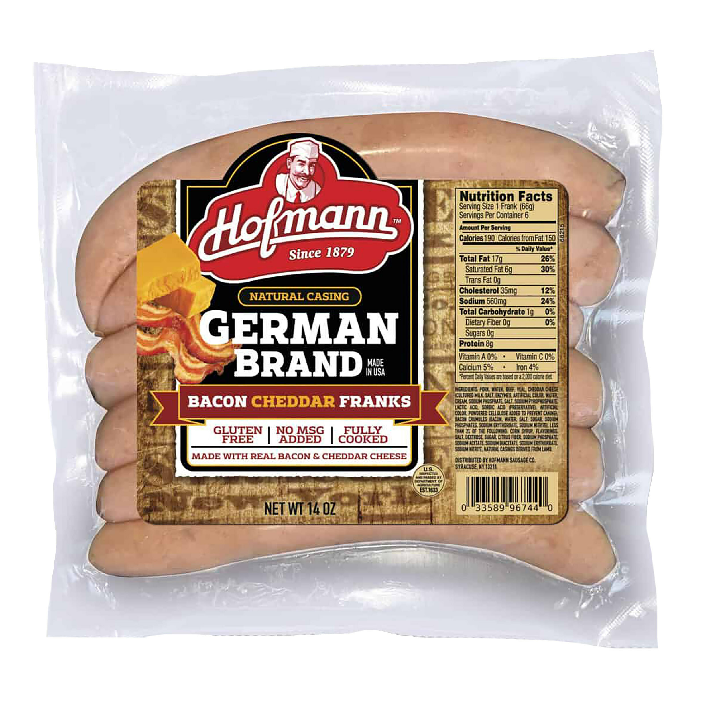 Hofmann's Bacon Cheddar Franks