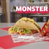 Jack in the Box Monster Taco and Angry Monster Taco