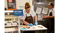 In-store fillet station