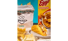 Moe's Southwest Grill, Eggo debut 'Eggo Taco' for National Taco Day