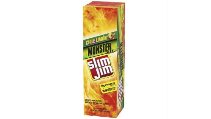 New Slim Jim Monster Chile Limon