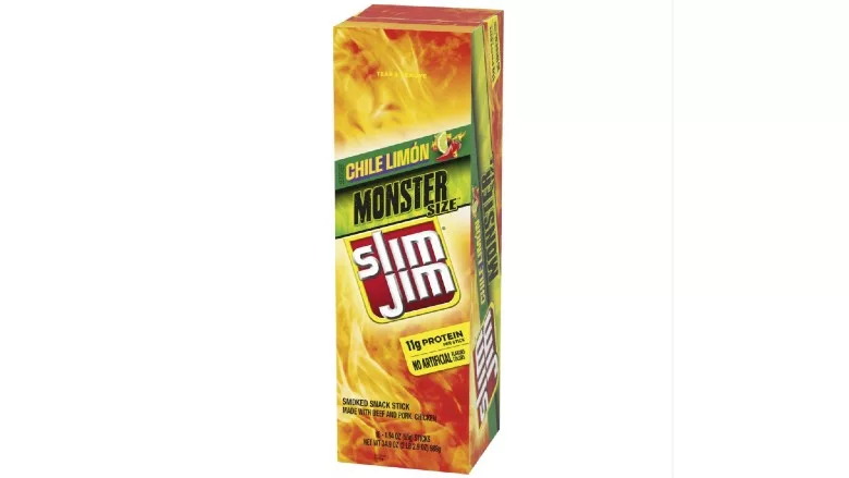 New Slim Jim Monster Chile Limon