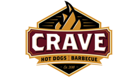 Crave Hot Dogs & BBQ logo