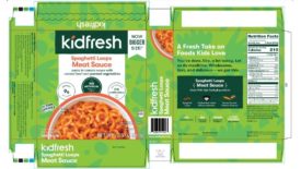 Fairmont Foods Inc. recalls frozen spaghetti loops with meat sauce entree products