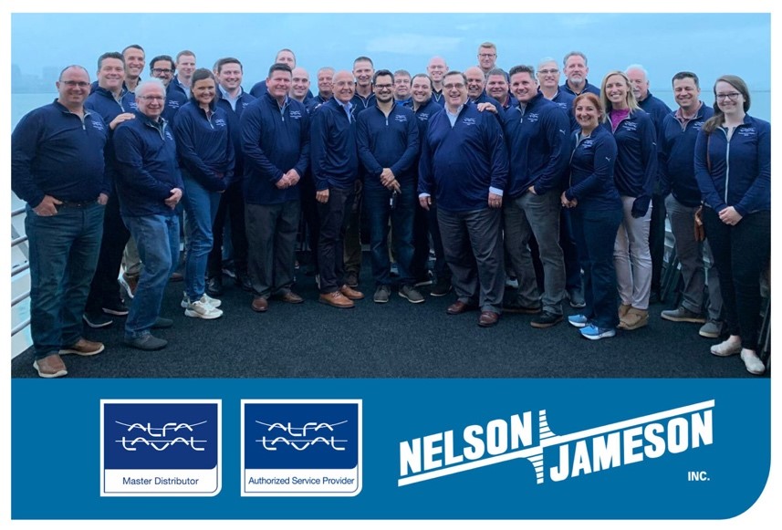 Nelson-Jameson leadership attends the Alfa laval Master Distributor Meeting