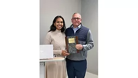 PFI accepts Spirit of Excellence Award from Hormel