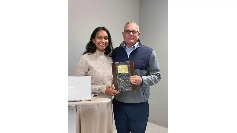PFI accepts Spirit of Excellence Award from Hormel