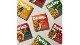 Daring Foods frozen plant-based chicken entrees