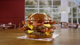 Wendy's Pretzel Baconator
