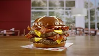 Wendy's Pretzel Baconator