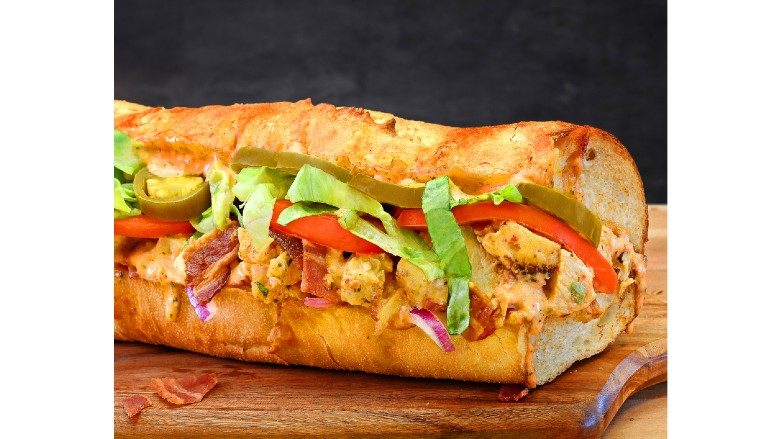 Quiznos’ Club Peri Peri Sandwich