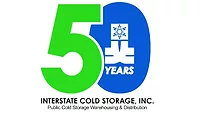 Interstate Cold Storage 50-year anniversary graphic Interstate Cold Storage 50-year anniversary graphic