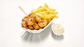 Hybrid Currywurst