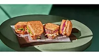 Panera's Bacon Avocado Melt and Southwest Chicken Melt