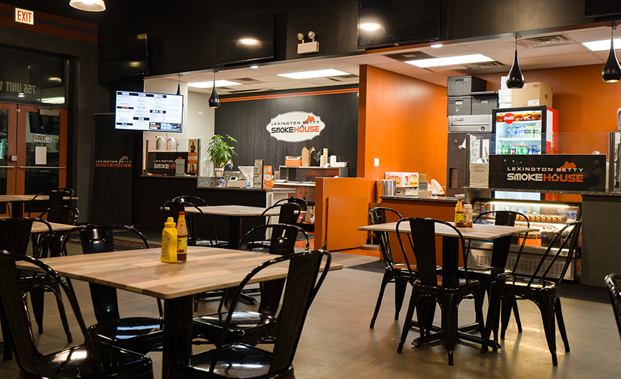 inside the lexington betty smokehouse restaurant