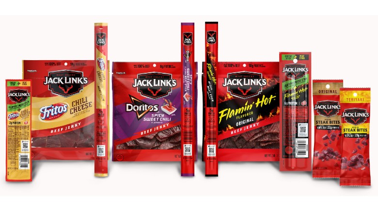 Jack Link's meat snacks with Frito-Lay-inspired flavors