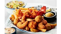 Red Lobster new Crispy Lobster & Shrimp Stack