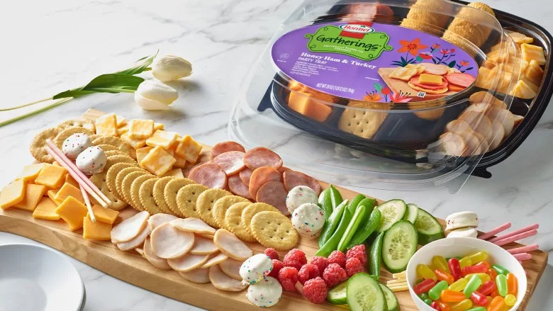 Hormel Gatherings brand Honey Ham & Turkey Tray