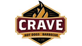 Crave Hot Dogs & BBQ logo