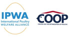 International Poultry Welfare Alliance logo; Center for the Optimization of Poultry logo