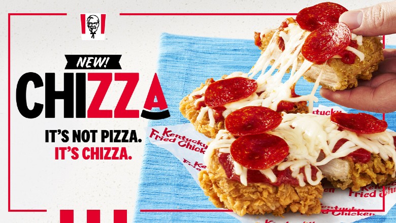 KFC brings chicken pizza to the US