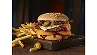 Spicy Western Bacon Burger Spicy Western Bacon Burger
