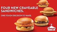 Casey's launches all-new sandwich lineup Casey's launches all-new sandwich lineup