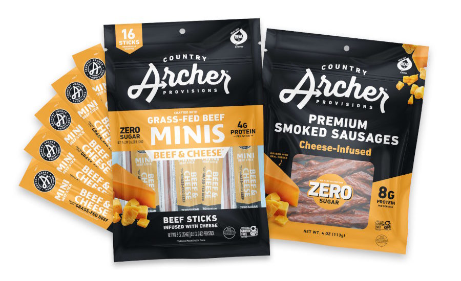 Country Archer Provisions cheese-infused meat snacks