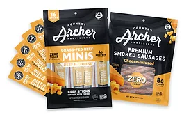 Country Archer Provisions cheese-infused meat snacks