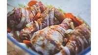 Bacon-wrapped chicken Bacon-wrapped chicken