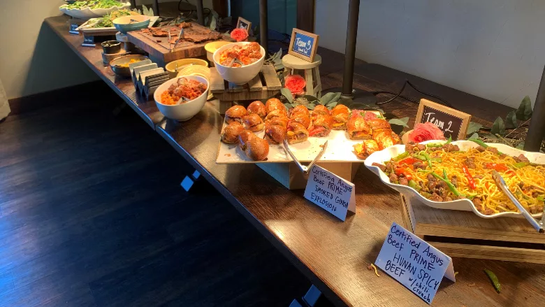 Teams sample CAB beef dishes