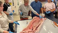 U of Idaho expert teaches meat cutting to high schoolers