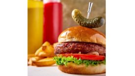 Plant-based hamburger by Steakholder Foods