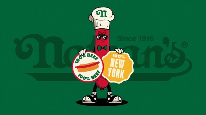 Frankie, Nathan's Famous mascot