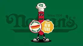 Frankie, Nathan's Famous mascot