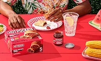 Hot Pockets celebrates return of BBQ Recipe Beef sandwich
