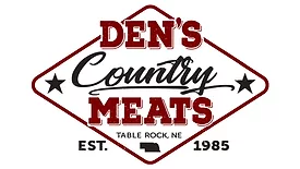 Den's Country Meats logo