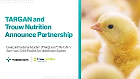 TARGAN secures first international placement with Trouw Nutrition North America