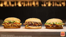 Three final creations from the Million Dollar Whopper Contest