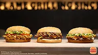 Three final creations from the Million Dollar Whopper Contest Three final creations from the Million Dollar Whopper Contest