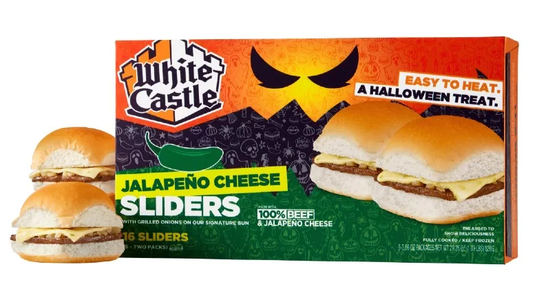 White Castle Halloween-themed retail packaging