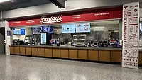 Freddy's location inside the Enterprise Center in St. Louis