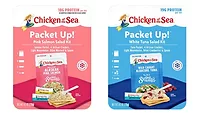 Chicken of the Sea Packet Up Pink Salmon Salad Kit and White Tuna Salad Kit Chicken of the Sea Packet Up Pink Salmon Salad Kit and White Tuna Salad Kit