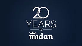 Midan 20th anniversary logo