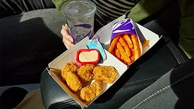 Taco Bell Crispy Chicken Nuggets Combo