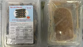 CA TRE VANG CHIEN NUOC MAM GUNG Fried Walking Catfish