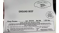Metal, plastic found in raw beef product Metal, plastic found in raw beef product